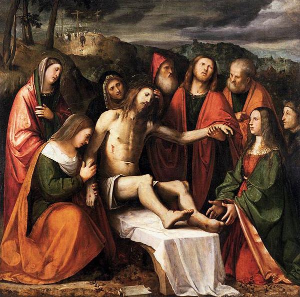 Girolamo Romanino Pieta France oil painting art
